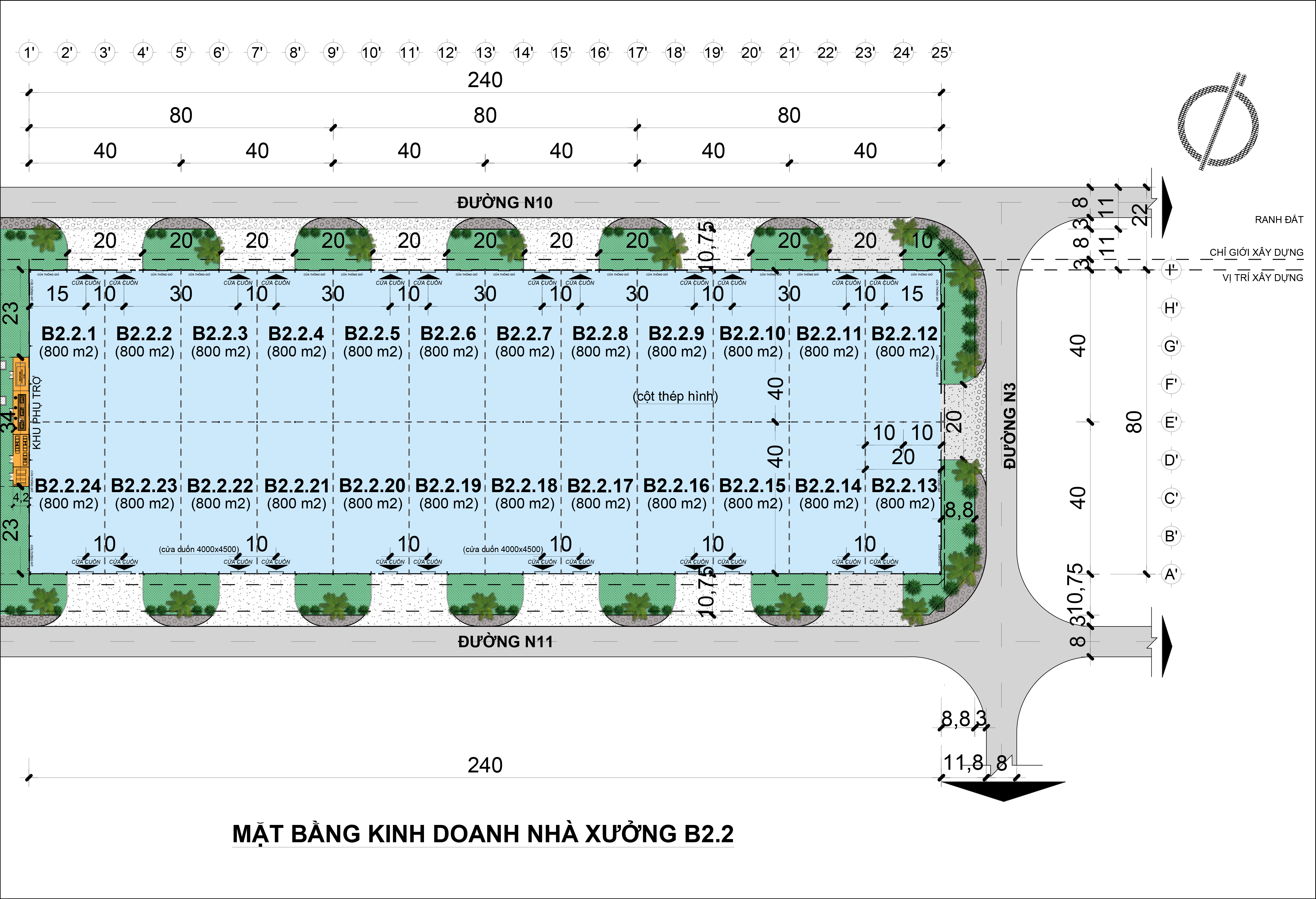 800m2