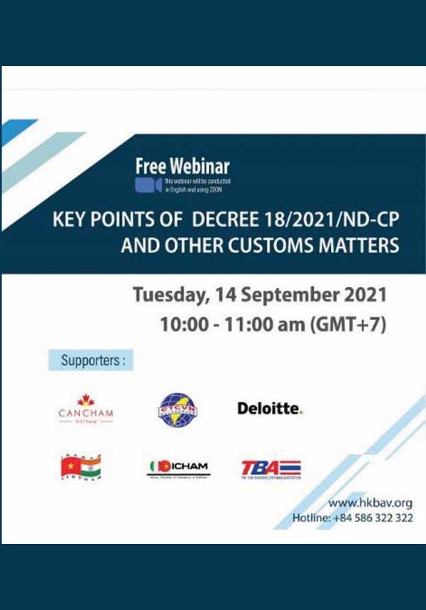 Keys Points of Decree 18/2021/ND-CP