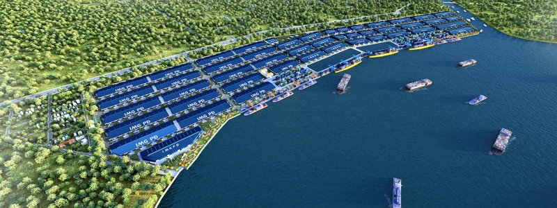 Giai đoạn hoàn thành Khu công nghiệp