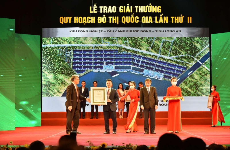 KCN Cầu cảng Phước Đông - Đạt giải Quy hoạch đô thị Quốc gia lần thứ II