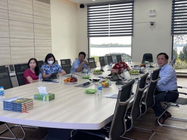Đầu Xuân Nhâm Dần 2022, KCN Cầu cảng Phước Đông đón đoàn đại biểu tới tham quan