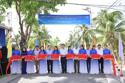 IMG Phước Đông đồng hành khánh thành cầu Rạch Lớn – Kết nối yêu thương, lan tỏa giá trị cộng đồng