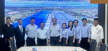 IMG PHƯỚC ĐÔNG TIẾP ĐÓN BAN LÃNH ĐẠO CÔNG TY SUNNY DAY INDUSTRIAL LIMITED