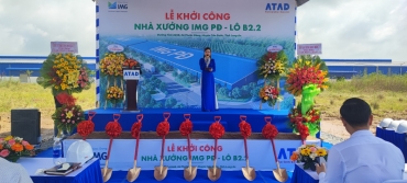 Lễ khởi công Nhà xưởng Lô B2.2 tại KCN Cầu cảng Phước Đông