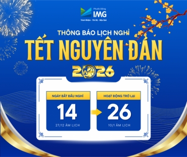 THÔNG BÁO LỊCH NGHỈ TẾT NGUYÊN ĐÁN 2026