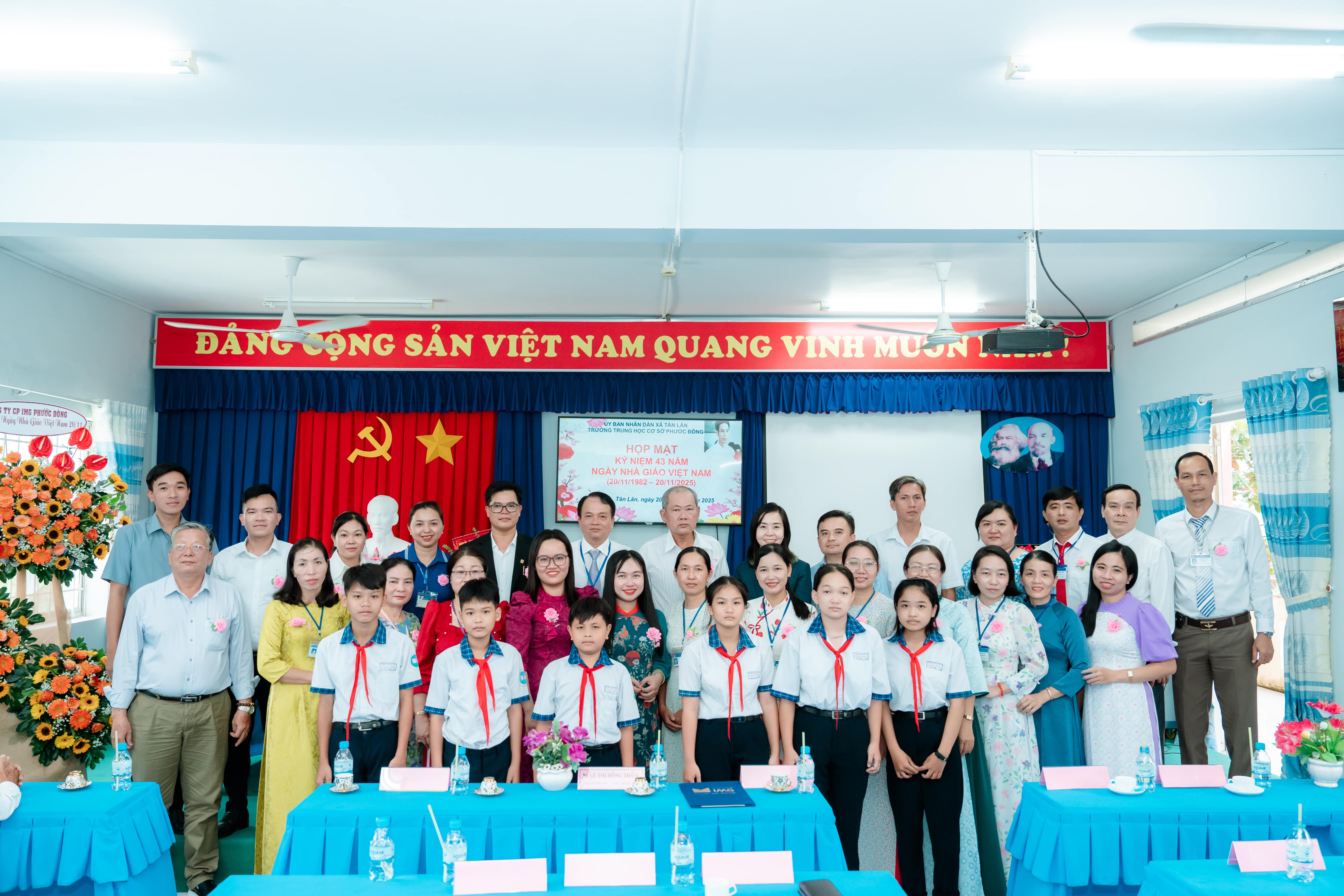 le trao hoc bong img phuoc dong nam hoc 2025 ??2026  tiep suc tai nang  ?? dong hanh cung giao duc dia phuong