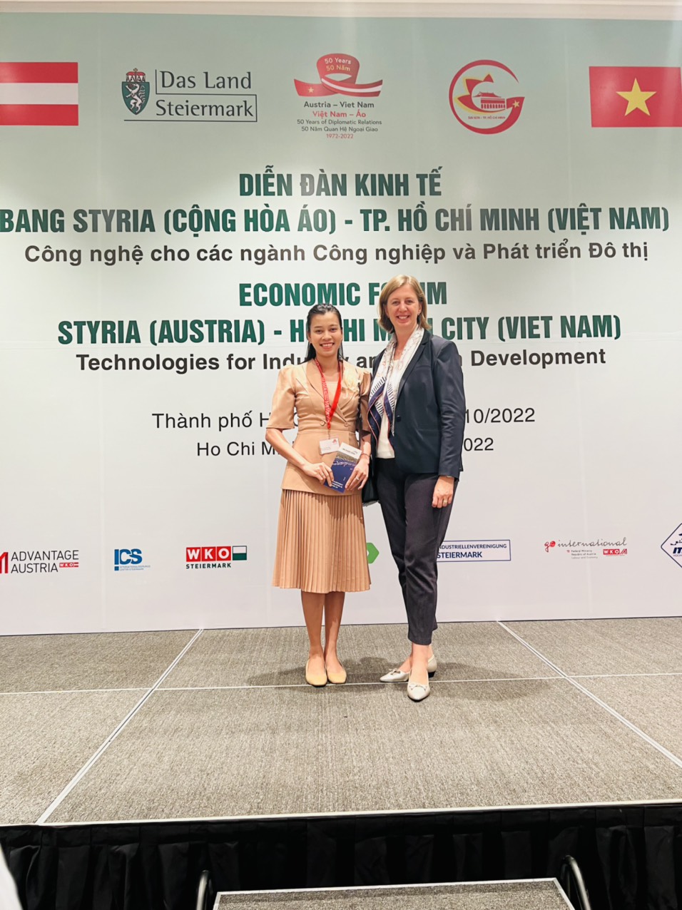 phuoc dong industrial park   port participates in  ??styria state economic forum  austria    ho chi minh city ??