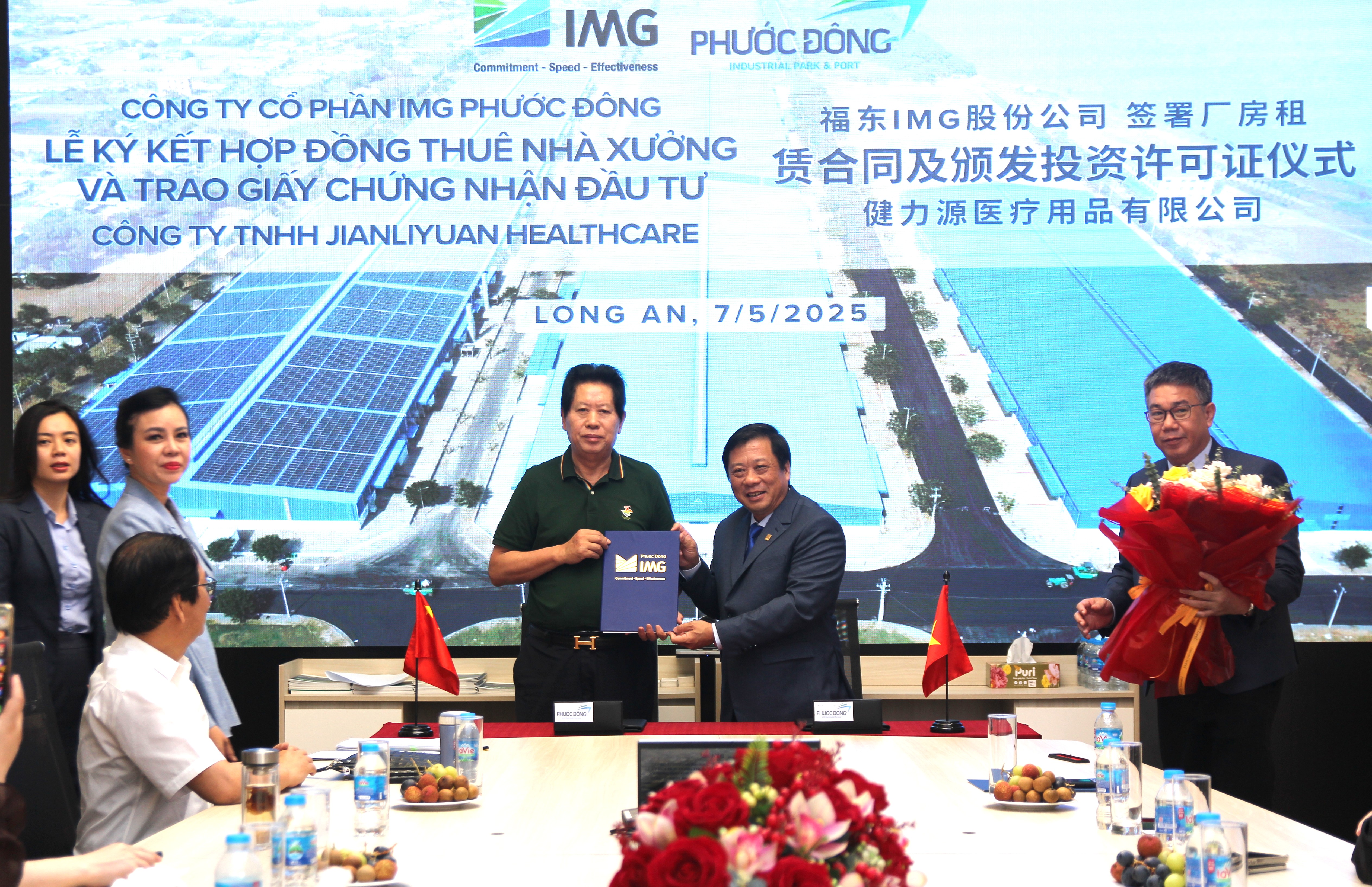 le ky ket hop dong thue nha xuong voi jianliyuan healthcare