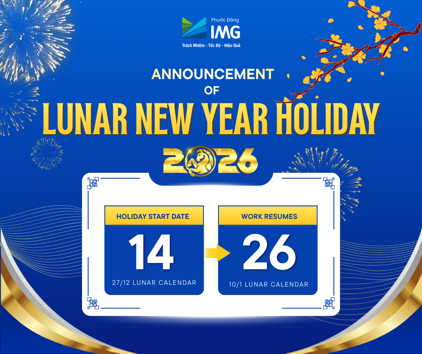 lunar new year 2026 holiday announcement