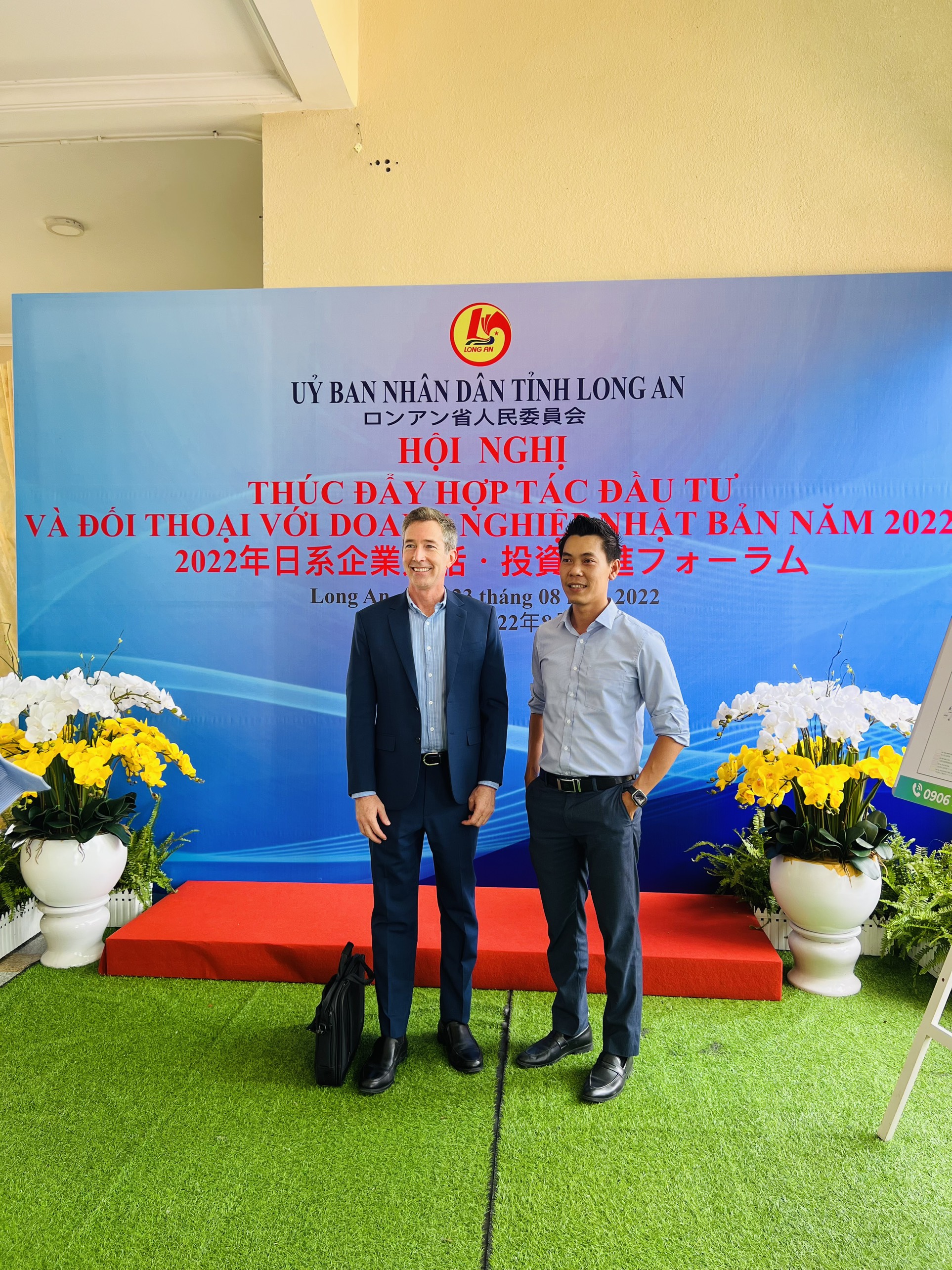 phuoc dong industrial park   port attended the conference to promote investment cooperation and dialogue with the japanese business delegation in 2022